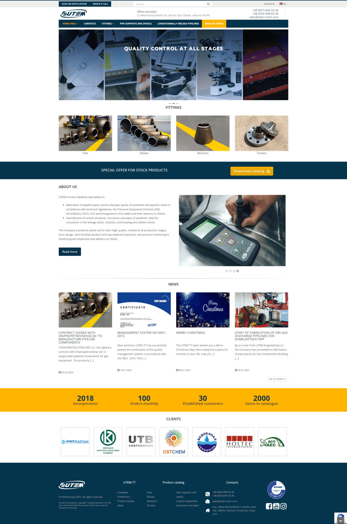 Website UTEM, Inc.